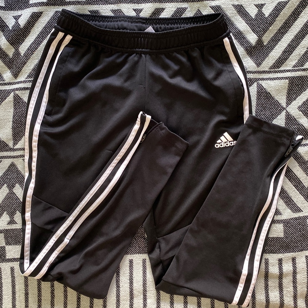 Adidas Aeroready Tapered Fit TIRO19 Track Pants Womens Football Soccer Black